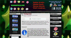 Desktop Screenshot of bandarpulsa.com